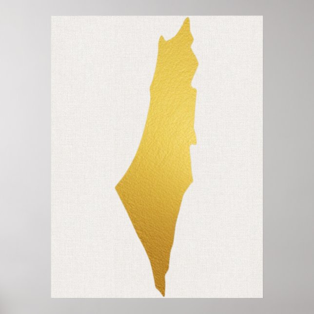 Arte judío moderno en oro para pared - Pieza 3 de  (Frente)
