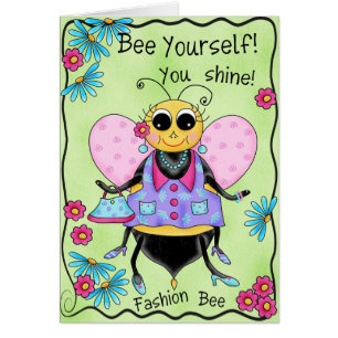 Arte lindo de la abeja banal de la miel de la