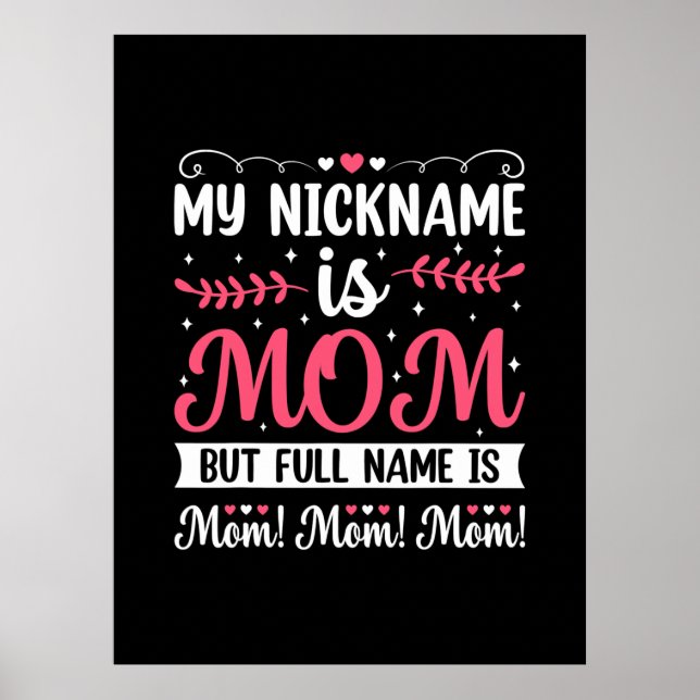 Arte Madre | Mi apodo es cumpleaños de mamá (Frente)