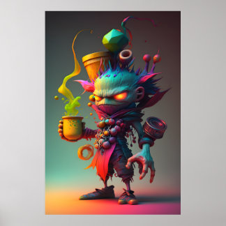 Arte mágico de fantasía para niños