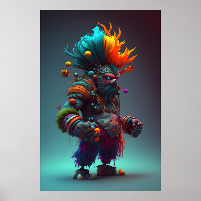 Arte mágico de fantasía para niños (Frente)