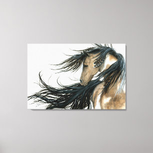 Arte majestuoso del caballo del Pinto por Bihrle