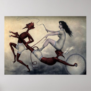 Arte malvado vintage