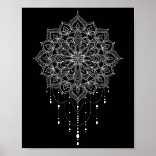 Arte Mandala Zen Botánico Suculento Espiritual Boh