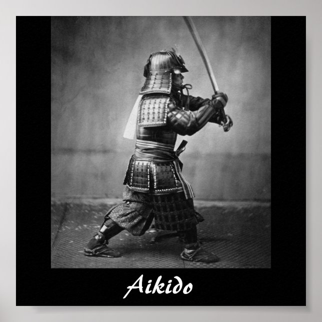 Arte marcial japonés de Aikido (Frente)