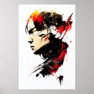 Arte Marcial Kung Fu Pintura Salvaje de Espíritu L