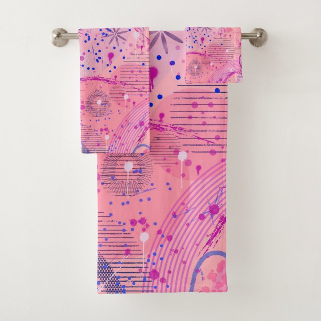 Arte maximalista de la fiesta rosa (In situ)
