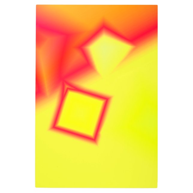 ARTE METALIZADO DE DISEÑO CIRCULAR ABSTRACTO DE AM (Anverso)