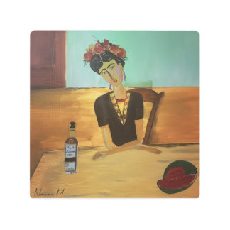 arte metalizado de frida