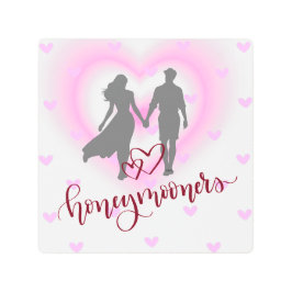 Arte Metalizado de luna de miel