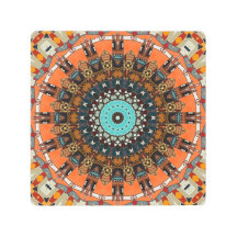 arte Metalizado de pared de mandala