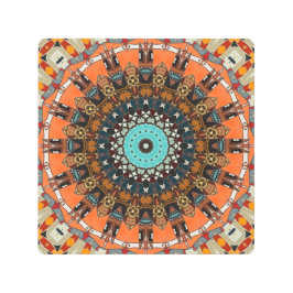 arte Metalizado de pared de mandala