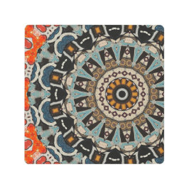 arte Metalizado de pared de mandala