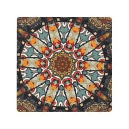 arte Metalizado de pared de mandala