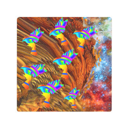 Arte Metalizado de Star Birds