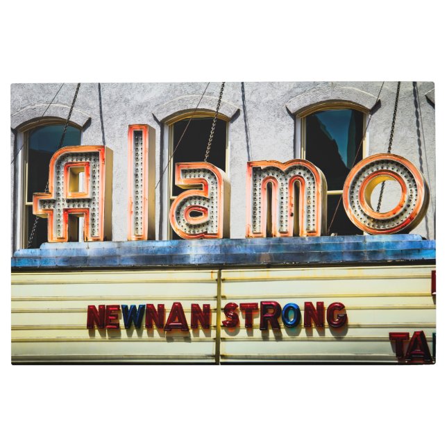 ARTE Metalizado FUERTE DE NEWNAN (Anverso)