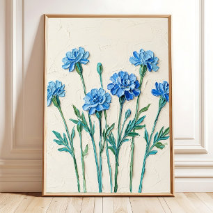 Arte Minimalista de Flor de Marigold