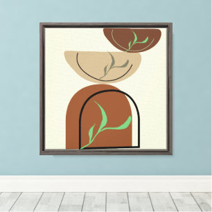 Arte minimalista de pared con marco - Casa D elega