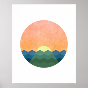 Arte minimalista del paisaje