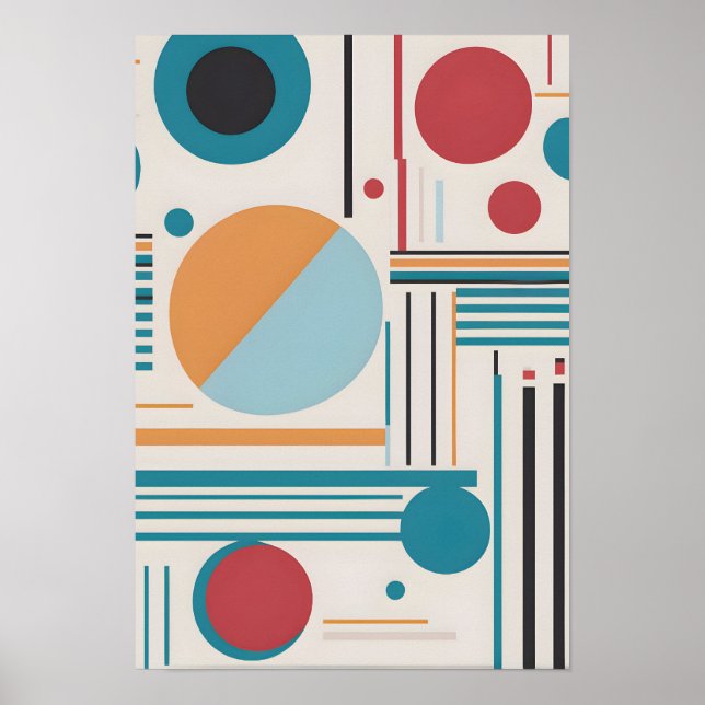 Arte moderno abstracto (Frente)