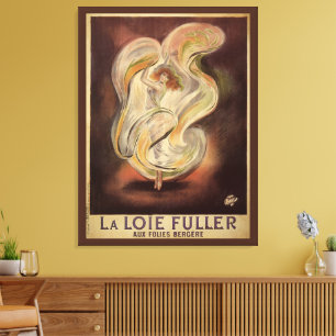 Arte Moderno Antiguo, La Loie Fuller Bailarina Mod