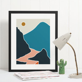 arte moderno boho impresión de pared