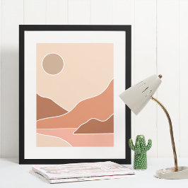 arte moderno boho impresión de pared