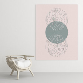 arte moderno boho impresión en papel de cartel de 