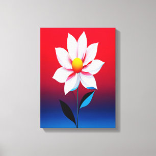 Arte moderno de flores Minimalistas