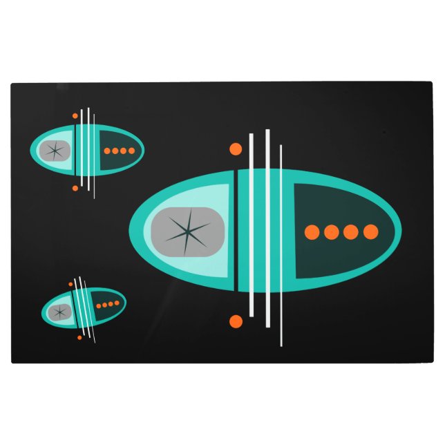 Arte MODERNO de la pared de los MEDIADOS DE SIGLO (Anverso)