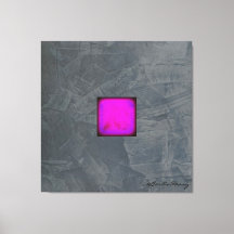 Arte moderno de lavanda gris pizarra fucsia