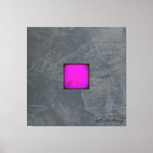 Arte moderno de lavanda gris pizarra fucsia
