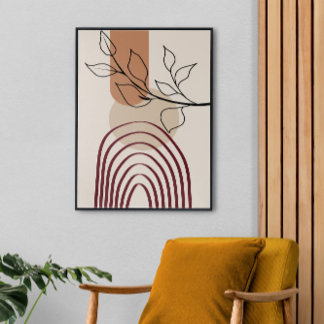 Arte Moderno De Mediados Del Siglo, Extendido Y Te