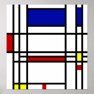 Arte moderno de Mondrian