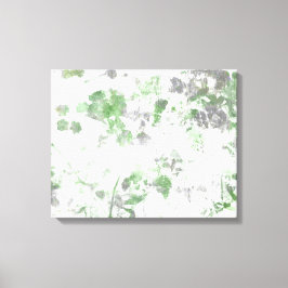 Arte moderno de patrón floral y mezcla de textura 