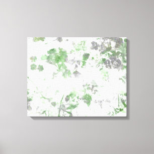 Arte moderno de patrón floral y mezcla de textura 