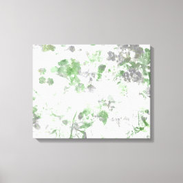 Arte moderno de patrón floral y mezcla de textura