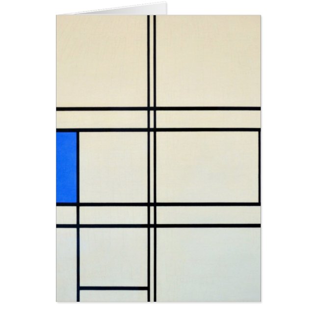 Arte moderno de Piet Mondrian (Frente)