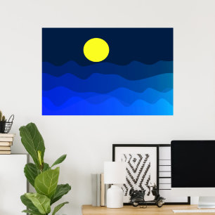 Arte moderno del mar Minimalista