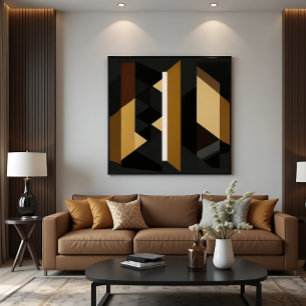 Arte Moderno Minimalista Geométrico Audaz