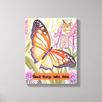 Arte motivacional - Las cosas buenas toman tiempo