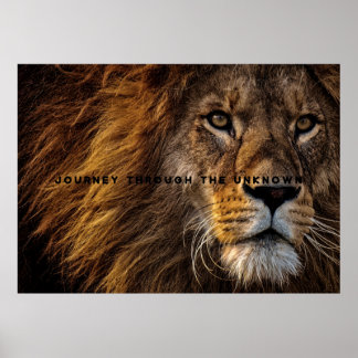 Arte motivacional y Inspirador de Lion Faux C