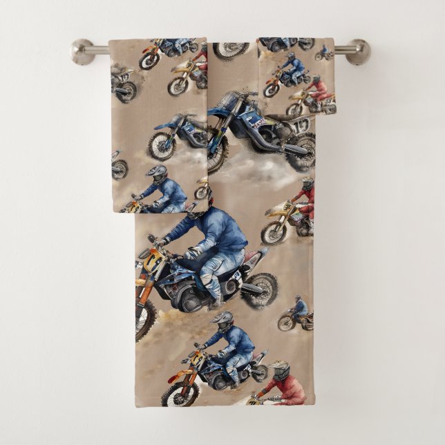 Arte motocross off-road (In situ)