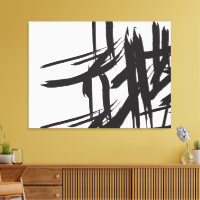 Arte mural abstracto minimalista de color blanco n