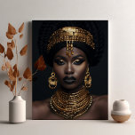 Arte mural afroamericano, arte mural de mujer negr<br><div class="desc">Añade un toque de elegancia y belleza a tu casa con nuestro arte mural afroamericano, arte mural de la mujer negra, decoración de arte Chica negro en la pared. Nuestro impresionante arte mural cuenta con una hermosa mujer negra con detalles metálicos de oro intrincados que seguramente atraerán la atención de...</div>