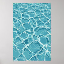 Arte mural. Agua de piscina.