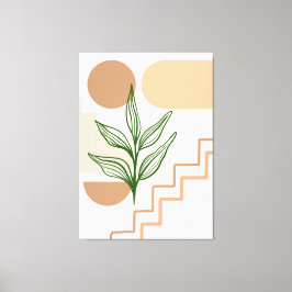 Arte mural boho dibujado a mano #2