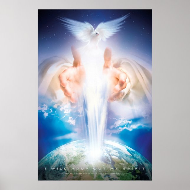 Arte mural cristiano - HOLY SPIRIT (Frente)