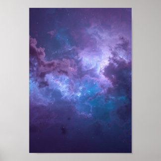 Arte mural de ciruela nebulosa opalescente celesti