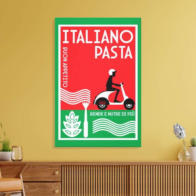 Arte mural de cocina italiana (Insitu (Sala de estar))